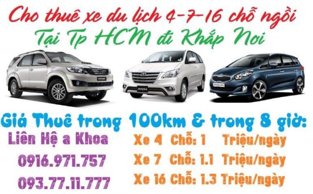 Thue Xe 4 7 16 29 45 Cho 1